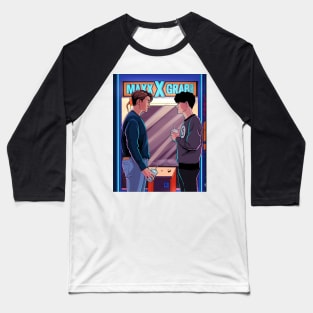 Nick and Charlie- Heartstopper arcade single drawing Baseball T-Shirt